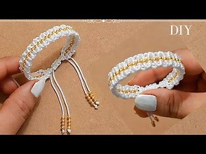 🤔Thread Bracelet IDEA For Very BEGINNERS 💯| Step by step Tutorial |kKnotwithpriyanshi554