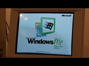 Windows ME the Best Windows Ever bootup on Dual Pentium II PC from 1999 in the BACKROOMS #FebMEary