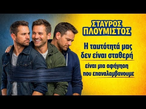 Η ταυτότητα μας δεν είναι σταθερή, είναι μία αφήγηση που επαναλαμβάνουμε