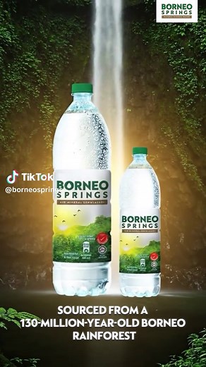 Experience Pure Borneo Springs Water