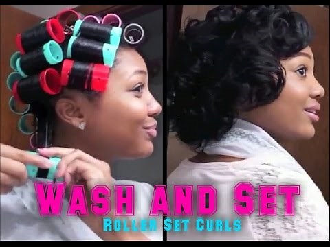 UPDATED: ROLLER SET HAIR TUTORIAL | Wash & Set Your Hair!