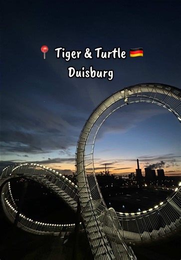 📍 Tiger & Turtle, Duisburg 🇩🇪 #TigerAndTurtle #TigerUndTurtle #Duisburg #DuisburgErleben #travelAroundGermany