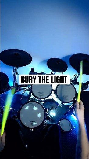 You hear this and instantly lock in 😤 Bury the Light by Casey Edwards #drums #pov #metal