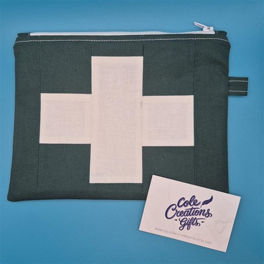 Fabric First Aid Bag, Compact First Aid Kit, Emergency Medical Pouch, Travel First Aid, Emergency Medical Bag, Outdoor First Aid, Safety Kit - Etsy