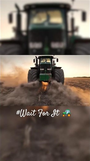 😱 Extreme Tractor Action #shorts #waitforend