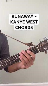 How to Play “Runaway” by Kanye West | Guitar Chords Tutorial