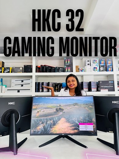 HKC 32 Inch QHD 144Hz Curved Gaming Monitor
