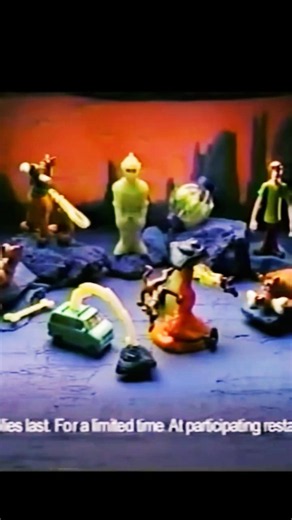 Did you own these legendary Scooby Doo toys? 👽 #burgerking #toys