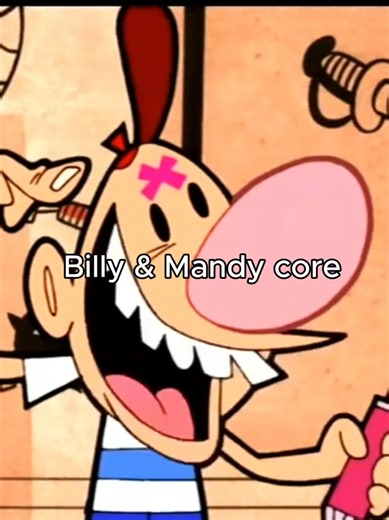 Kto oglądał Mroczne przygody Billy’ego i Mandy? #cartoonnetwork #core #billyandmandy #bajka #bajki