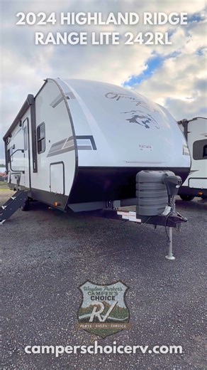 Ultimate Savings on a Brand New Adventure! 💸🚐 Don't miss out! The NEW 2024 Highland Ridge Range Lite 242RL is here, and it's on Ultimate Savings! This travel trailer is packed with features for comfortable camping: 🛋️ Rear Living Layout: Maximize your relaxation space. 🍽️ Spacious Dinette: Perfect for meals and games. 🍳 Modern Kitchen: Everything you need to cook on the road. 🛏️ Private Front Bedroom: Your cozy retreat. ☀️ Loads of Natural Light: Bright and inviting interior. Experience th