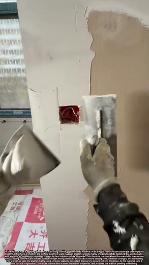 Scientific Principles of Gypsum Plaster Application