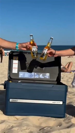 The perfect cooler exists, and this proves it. #camping #outdoor