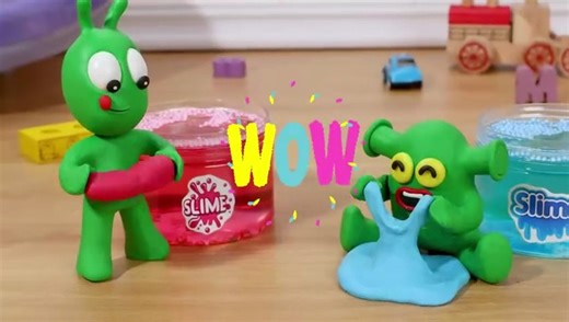 Pea Pea Plays with Slime! 🧪✨ Fun and Colorful Slime Adventure