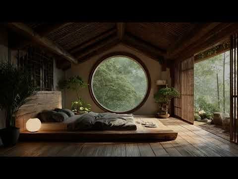 Soothing Rain Falling On Windows With Soft Cozy Sounds For Study Sleep Meditation And Focus Mind
