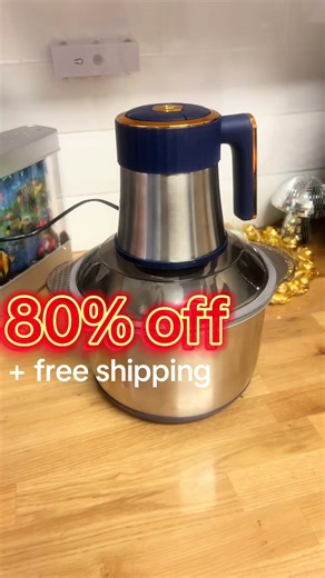 Powerful 500W Electric Meat Grinder & Food Processor