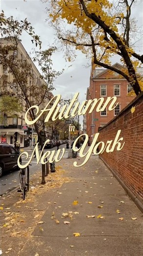 Autumn in New York is HERE!!!