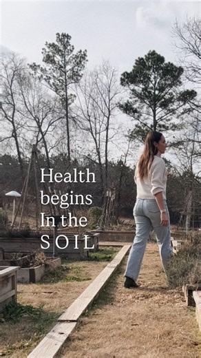 The health of our bodies is inseparable from the health of our soil. I was pulling weeds the other day and found an earthworm, and I observed it in awe. Healthy soil is alive. It breathes. It regenerates. And our health depends on it. Nutrient density. Plant vitality. Our ecosystem resilience. All begin in the soil. Modern wellness talks a lot about optimization. But human vitality begins long before supplements and biohacks, it begins in the soil. If the soil is depleted, the food weakens. And 