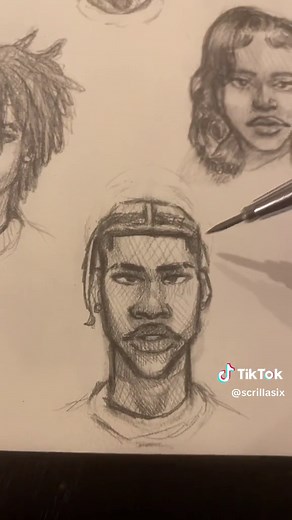 Replying to @dontrel_ #fyp #foryou #sketch #draw #art #tutorial #music #drawing #trending #howtodraw