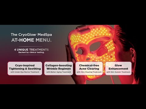 Shark CryoGlow LED Face Mask Review – Anti-Aging + Under-Eye Cooling! | Red & Blue Light Therapy