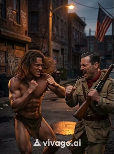 Tarzan vs Clayton Fight #tarzan
