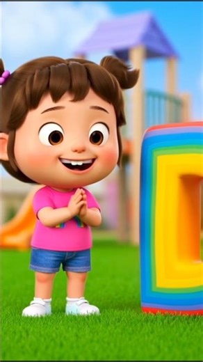 Learn Letter abc with Girl – Fun ABC Football Animation for Kids#kidscartoon #shorts