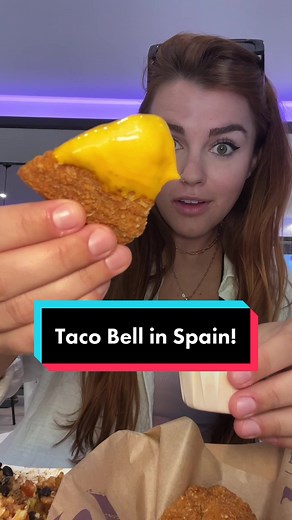 Unique Taco Bell Desserts at Taco Bell in Spain