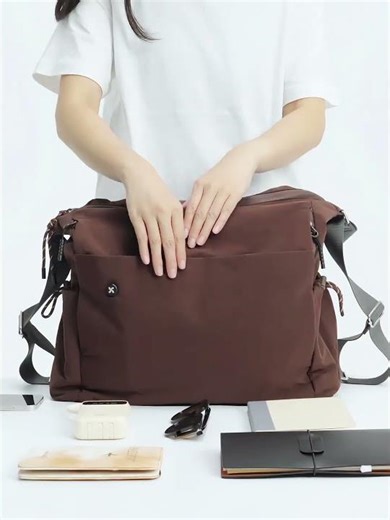 Super Light & Sustainable! ☁️ Mopak Air Convert Tote Review (RPET Fabric) #ecofriendly