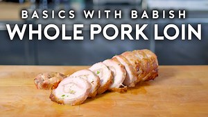 663K views · 3K reactions | This week on Basics I'm going to show you how to take an entire pork loin and break it down into a perfect pork roast with some additional pork chops. Song: Apple Pies & Butterflies Artist: Blue Wednesday | Babish Culinary Universe | Facebook