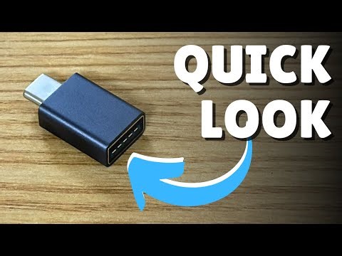 QUICK LOOK at Basesailor USB C to USB Adapter