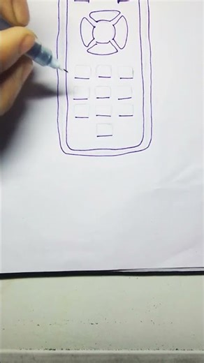 #tv remote #drawing