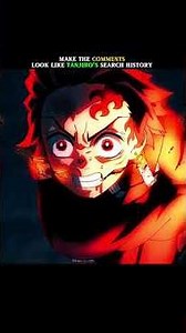 Make the comment look like tanjiro search history || #shortsvideo #shorts ||