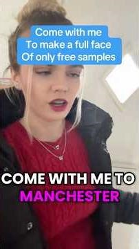 Come with me to make a full face of makeup using ONLY free samples