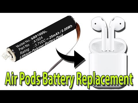 AirPods 1st generation and 2nd generation battery replacement tricks