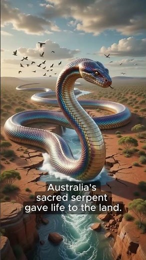 Australia's Sacred Serpent gave life to the land.
