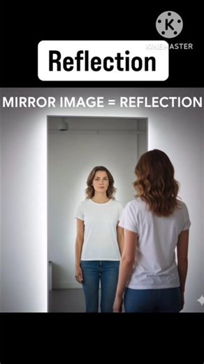 Mirror or Magic? 🤯 Reflection vs Refraction!#ReflectionVsRefraction#LightPhysics#PhysicsShorts