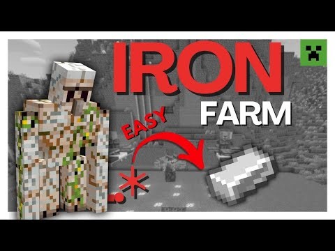 EASY Iron Farm in Minecraft 1.21 .* 🔥 | Best Iron Golem Farm Tutorial (How To Get Iron Fast)
