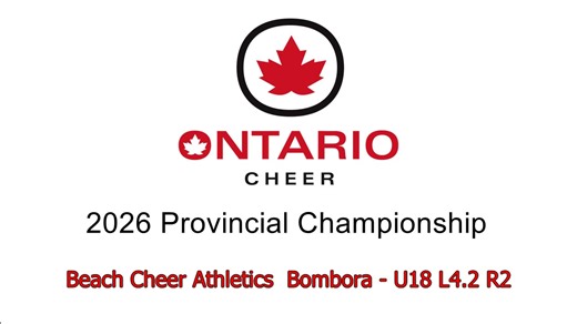 Beach Cheer Athletics Bombora - U18 L4.2 R2