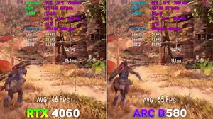 RTX 4060 vs ARC B580 - Test in 10 games | 1440p