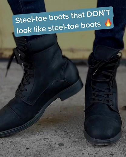 Feel tough AND look beautiful! These stylish safety boots are designed to keep up with your demanding work days. See for yourself 👇 ✔️ ASTM Certified (F2413-18) & OSHA Compliant ⚡ Electrical Hazard Certification (EH Rated) 🏗️ Lightweight Steel Toe Cap 🛢️ Oil & Chemical Resistant Outsole (D471) 💦 Dual-Density Slip Resisting Outsole (Dry & Wet Surfaces) "These boots are perfect. They’re comfortable and cute! I am able to wear them in the office and out in the field. I love them!" - Olivia G. ⭐