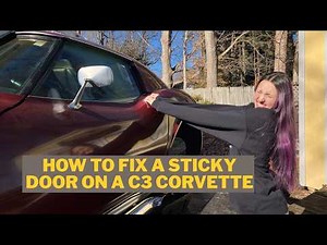 C3 Corvette Door Adjustments 1968-1977
