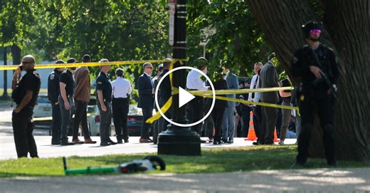 Secret Service Agents Shoot Armed Man Near the White House
