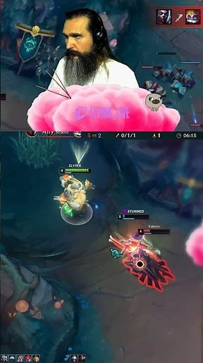 Bard Calculated mid-fight W | ElvinK_live Stream Highlight #leagueoflegends