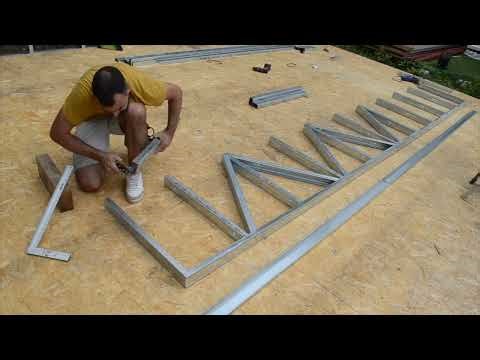 🔥 This WARREN TRUSS Made with the STEEL FRAMING System Is STRONGER Than You Think! 💪