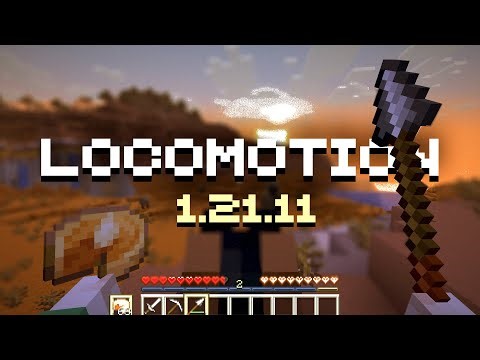 Locomotion Mod — New Spear Animations in Minecraft