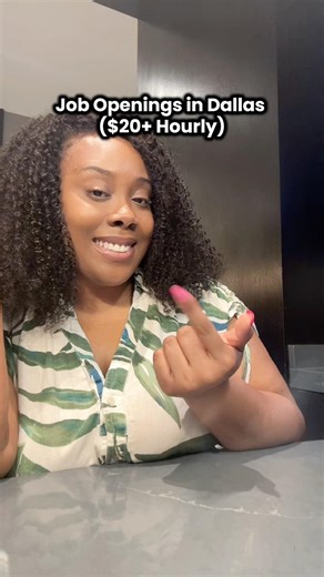 Job Openings in Dallas, TX $20+ Hourly! #joblistings #jobsearch #dallastx