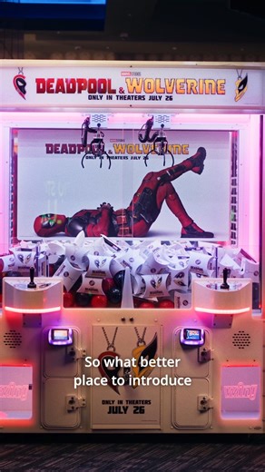 86K views · 793 reactions | Come play the new Deadpool claw machine for a chance to win Ryan Reynolds' autograph (we're also freaking out) | Dave & Buster's | Facebook
