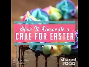 DIY Easter Cake Decorating Tutorial