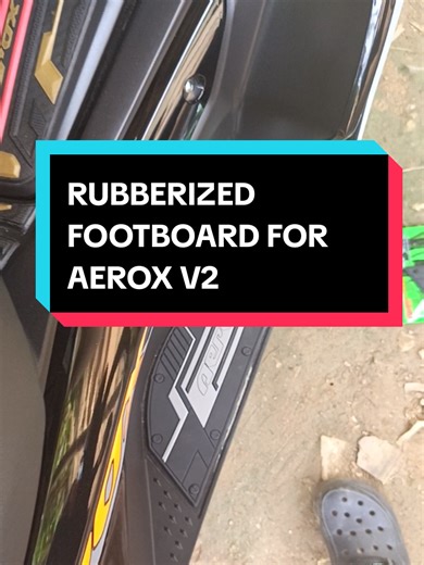 AERox V2 Rubberized Footboard Upgrade