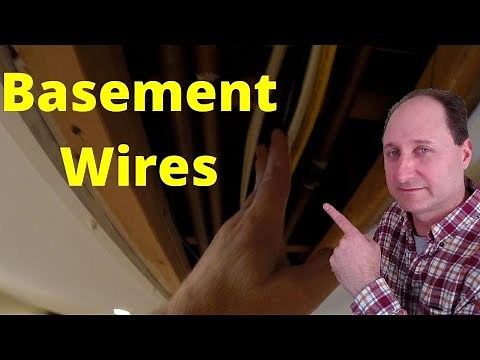 The Best Way to Run Basement Wires