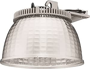 Lithonia Lighting 18L DALR MV 50K SC6 JCBL 140W LED Round High Bay, 18,000 Lumens, Aluminum Diffuser, 5000K